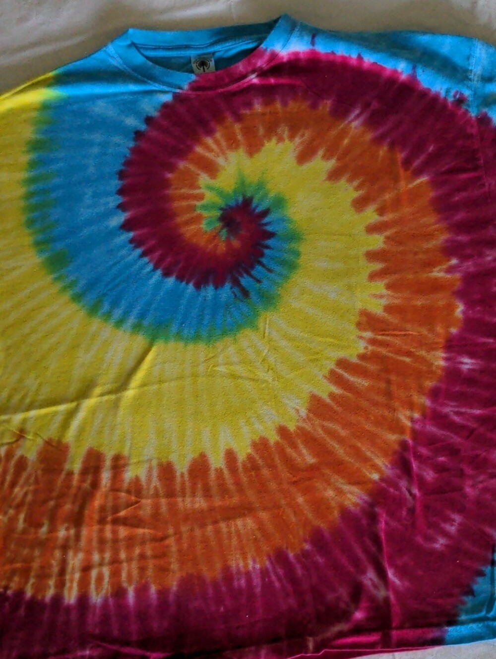 Unisex Tie-Dye Spiral Tee